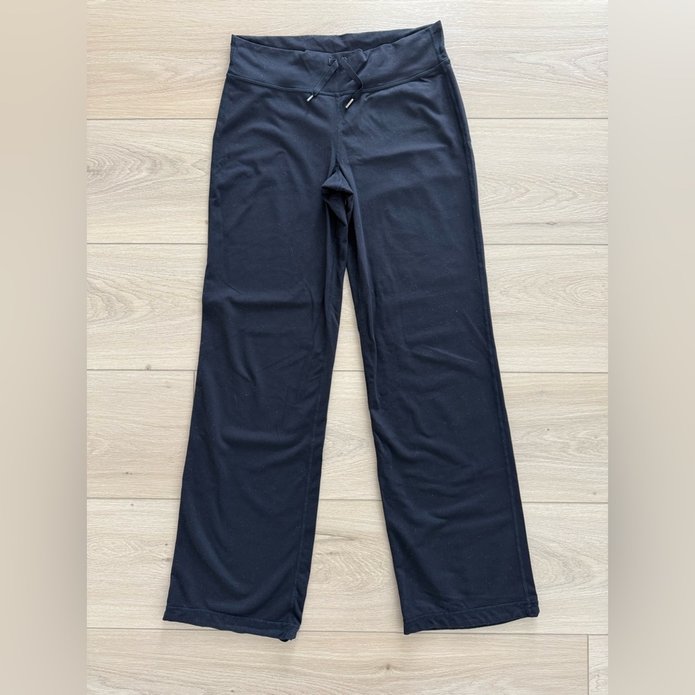 Lululemon Black Wide-Leg Pants